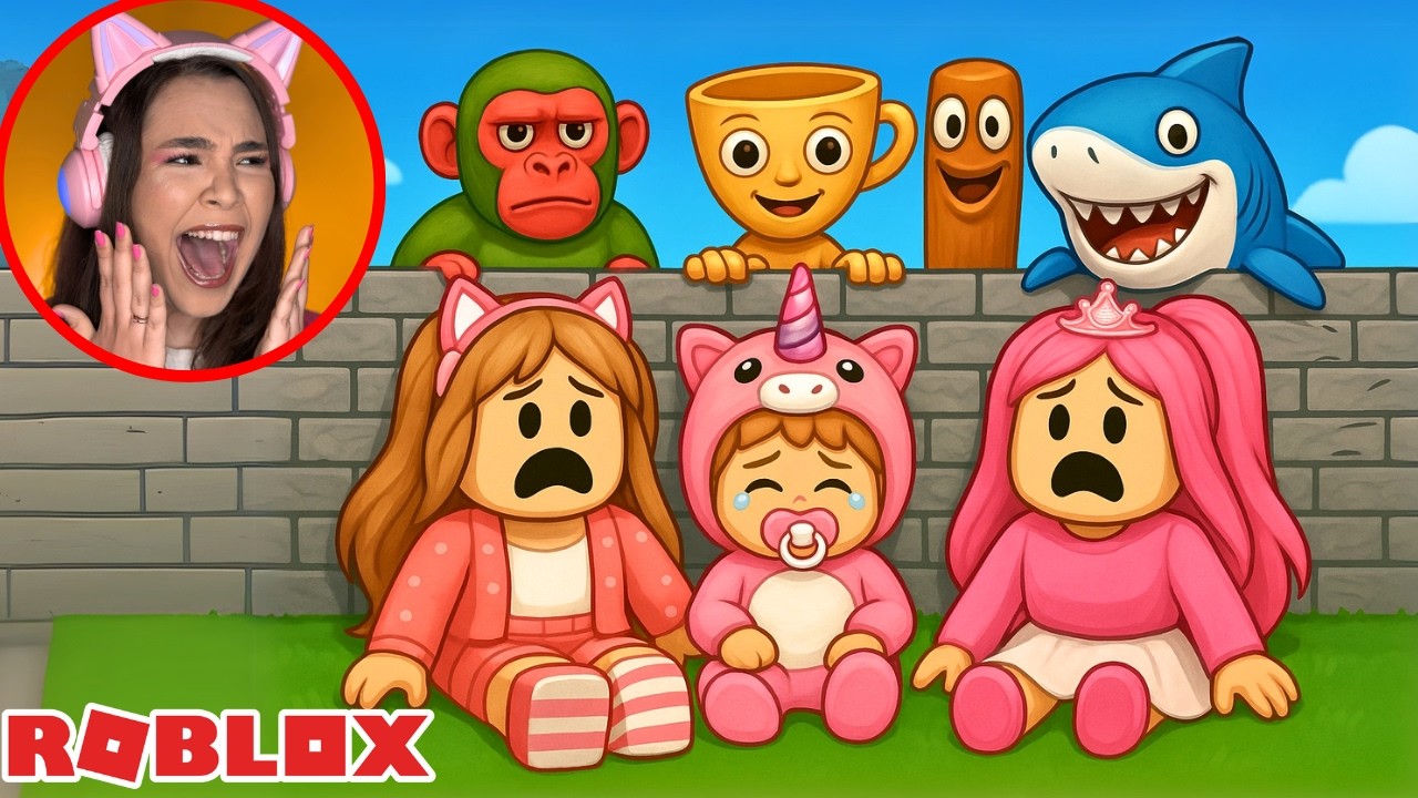 CONSTRUA RÁPIDO para SOBREVIVER aos MONSTROS do ROBLOX!