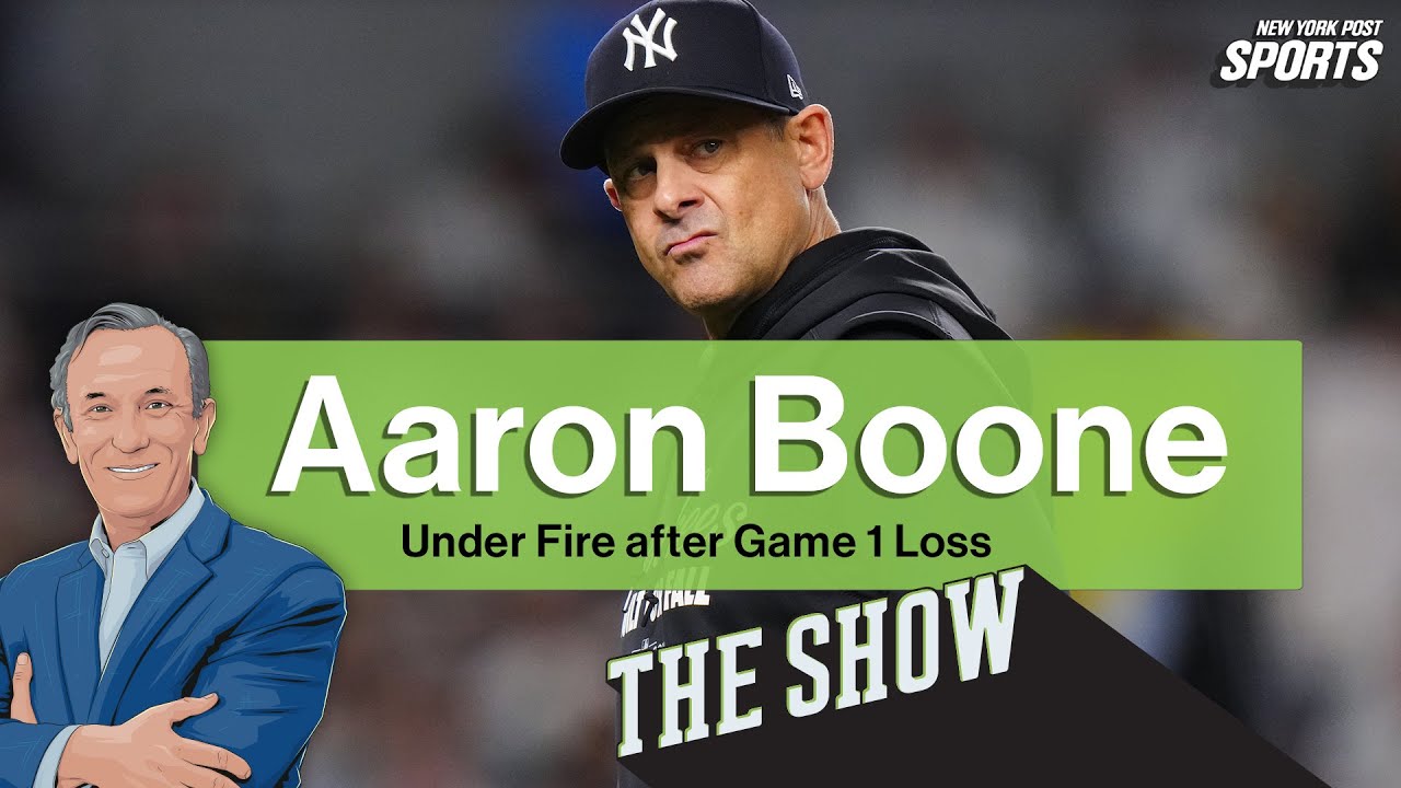Aaron Boone's 'preprogrammed' mindset could DOOM the Yankees | The Show