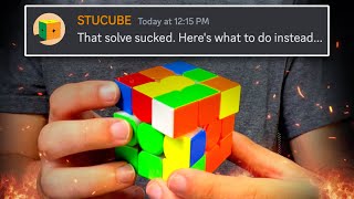 Pro Speedcubers ROAST My 3x3 Solves! (feat. STUCUBE, Caiden Lee, and MORE)