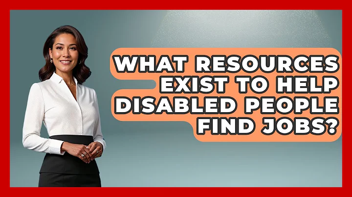 What Resources Exist To Help Disabled People Find Jobs? - Job Success Network