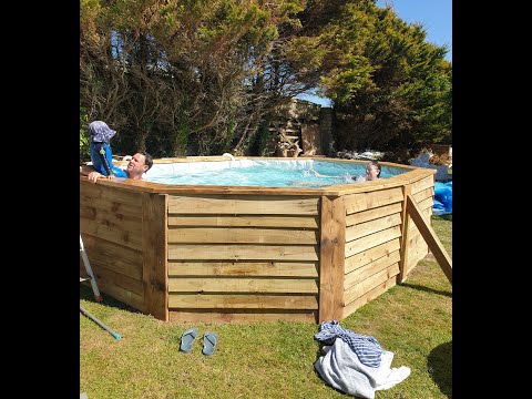 Video: Platforms For A Pool Made Of Pallets: A Podium For A Frame Pool And A Flooring Under An Inflatable, A Do-it-yourself Base Made Of Pallets And Plywood