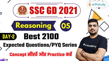 6:00 PM - SSC GD 2021 | Reasoning by Hitesh Mishra | Best 2100 Expected Questions/PYQ Series (Day-2)