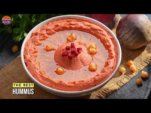 Top-Rated Appetizer | Make This Creamy Beetroot Hummus for Your Next Party!