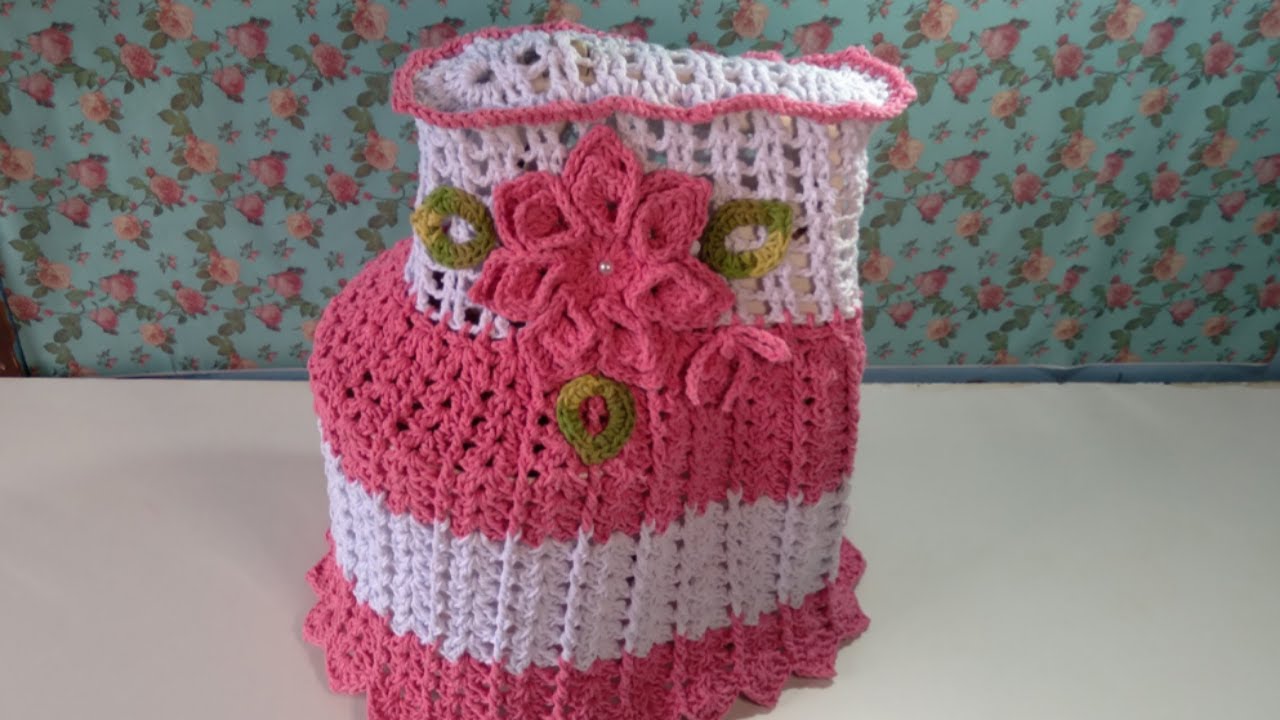 Capa de Batedeira em crochê passo a passo fácil por Ci artesanatos