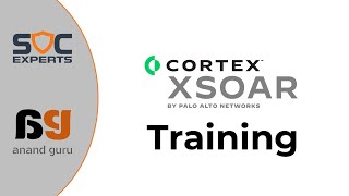 SOC Experts Cortex XSOAR hands-on Training - Demo