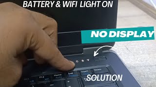 Dell laptop turning on but no display solution - Dell latitude E6440