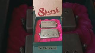 59 PAF clone by 8Bomb Pickups. demo: 8bombcustom.com/pickups
59 PAF clone by 8Bomb Pickups. demo: 8bombcustom.com/pickups 59 PAF clone by 8Bomb Pickups. demo: 8bombcustom.com/pickups