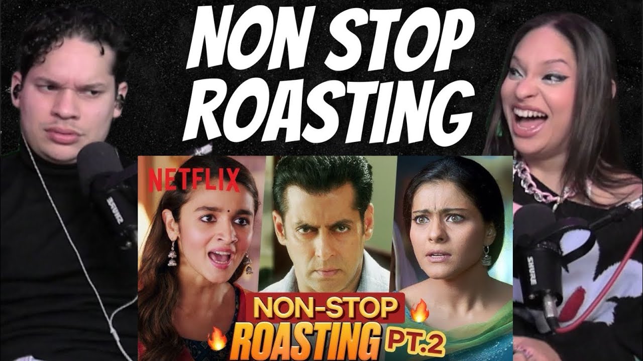 WE NEVER HAVE ENOUGH!!Waleska & Efra react to Top 5 BRUTAL Roasts That Will Have You Rolling