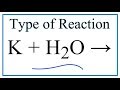 Potassium and Hydrogen Reactions