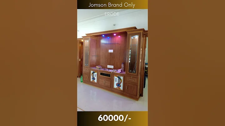 ரூ. 210000- தில் முழு வீட்டிற்கும் interior. Heavy PVC cupboard home tour. Jomson  || 9663000555