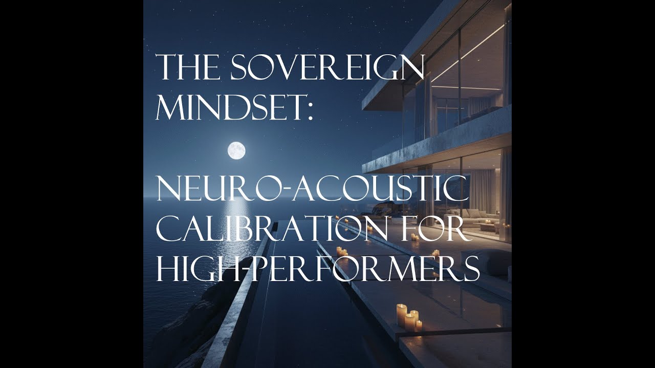 The Sovereign Mindset: Neuro-Acoustic Calibration for High-Performers