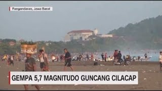 Kepanikan Warga Saat Gempa 5,7 Magnitudo Guncang Cilacap