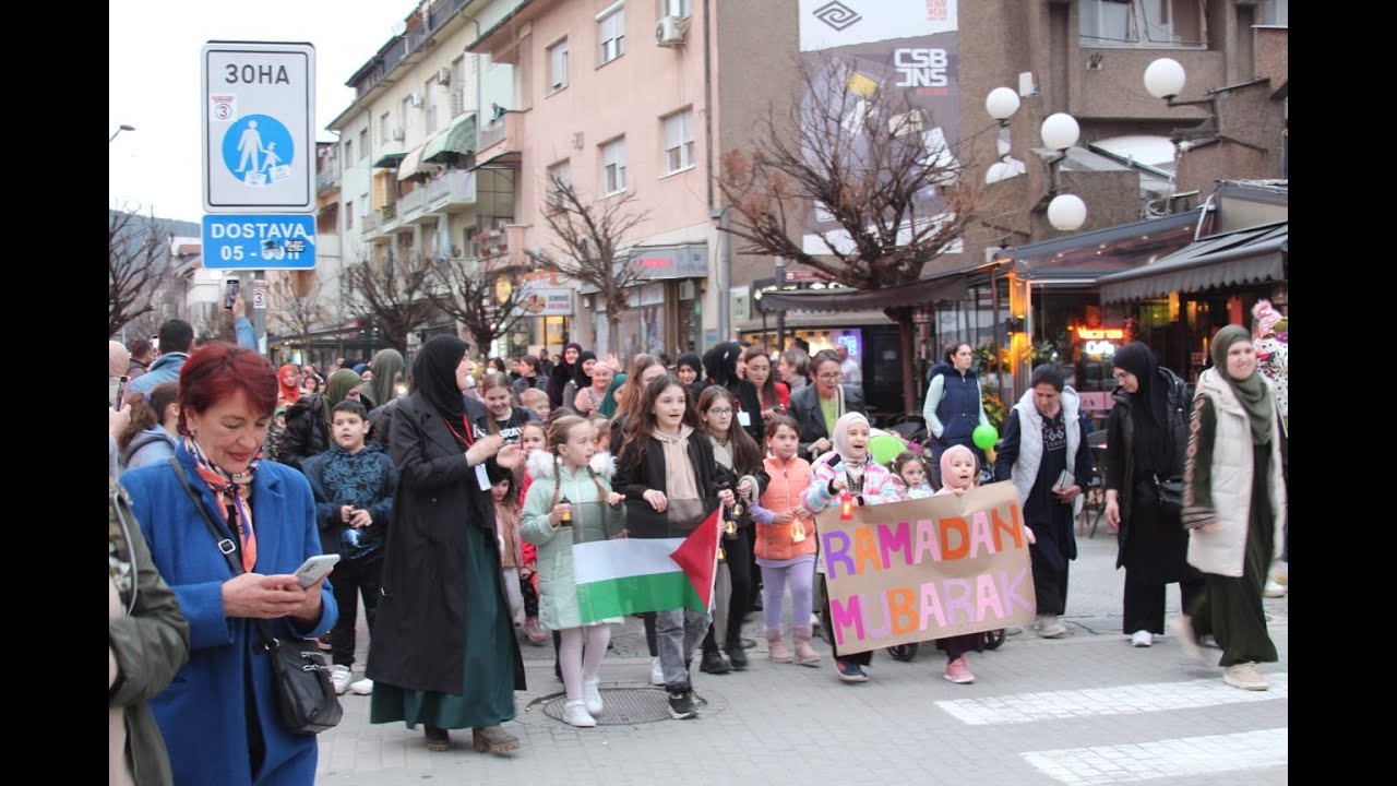 Ramazanski vozić u Novom Pazaru | Radost za najmlađe