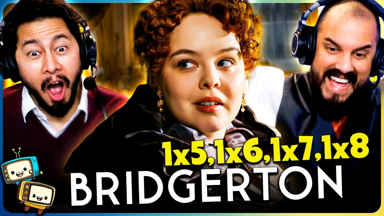 BRIDGERTON 1x5, 1x6, 1x7 & 1x8 SEASON FINALE Reaction & Discussion! | First Time Watch!