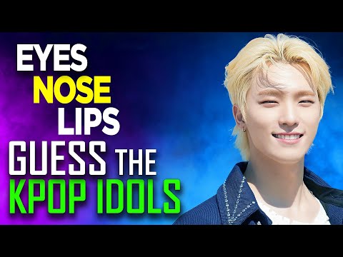 [KPOP GAME] CAN YOU GUESS THE KPOP IDOLS BY THEIR EYES, NOSE & LIPS