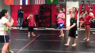 4OZ. Fight Club Kids MMA King of the Mat/Takedown Drill