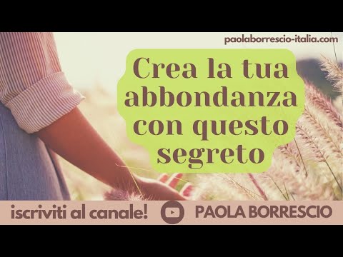 Video: Ciò Che Conta Come Una Vita Di Abbondanza