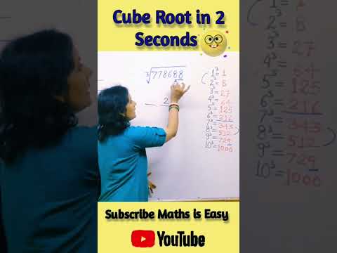 Cube Root Shortcut Trick | Vedic Maths Cube Root Trick #shorts #trending #youtubeshorts #ashortaday