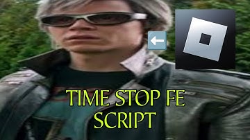 Time stop FE Script (Script at the description)