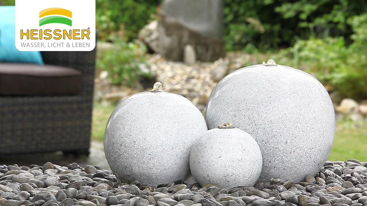 HEISSNER - Gartenbrunnen-Set SAPHIRA LED (016617-09)