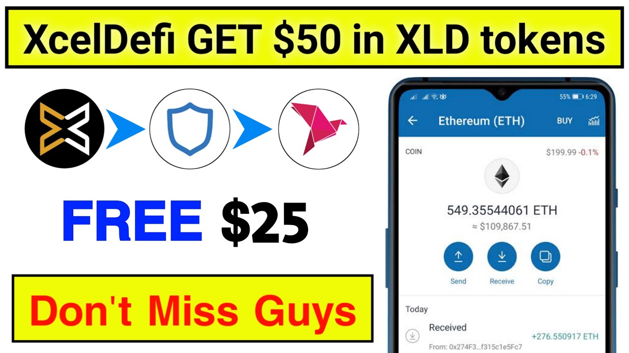 XcelDefi 💰 GET $50 in XLD tokens ! New Crypto AirDrop 2021! AirDrop Bangla!!