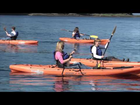 Kayaking with Audrey Bradshaw