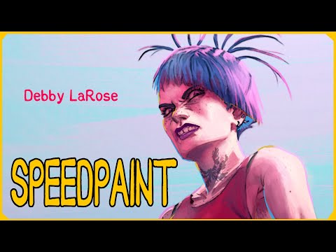 Debby LaRose (OC AU Sally Race) [SPEEDPAINT]