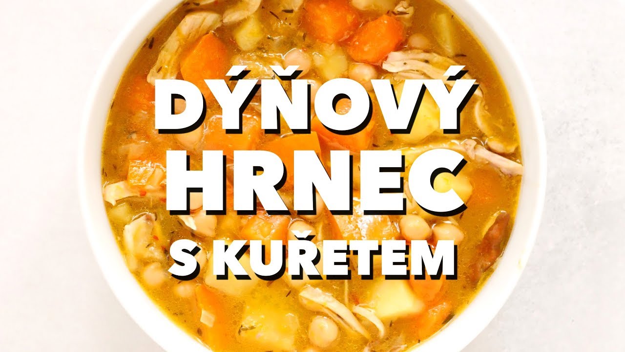 Dýňový hrnec s kuřetem - YouTube