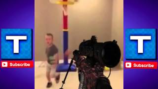 Mini Basketball Fail! - FUNNY VINES