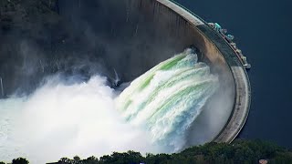 Huge Water Inflow into Dams Is Opened - Look What Happen!