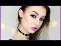 Purple Party Glitter Look | Evelina Forsell