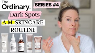 THE ORDINARY SKINCARE ROUTINE FOR HYPERPIGMENTATION (A.M.)