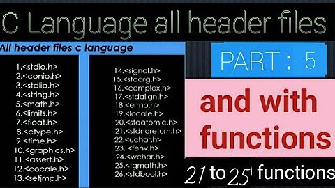 all header files and functions (part : 5) || in hindi|| by : mukul goyal.. ..