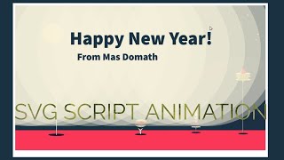 New Year's Card Design Trends 2025:  Animated Greetings using Html CSS & Java Script