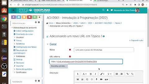 EACH-USP - IP2022 - Revisão das primeiras aulas - Parte 1/3