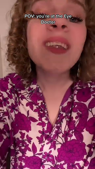 #asmr #comedy #parody #funny #skit #satire #character #doctor #comedian #funnyvideo #eyedoctor #pov