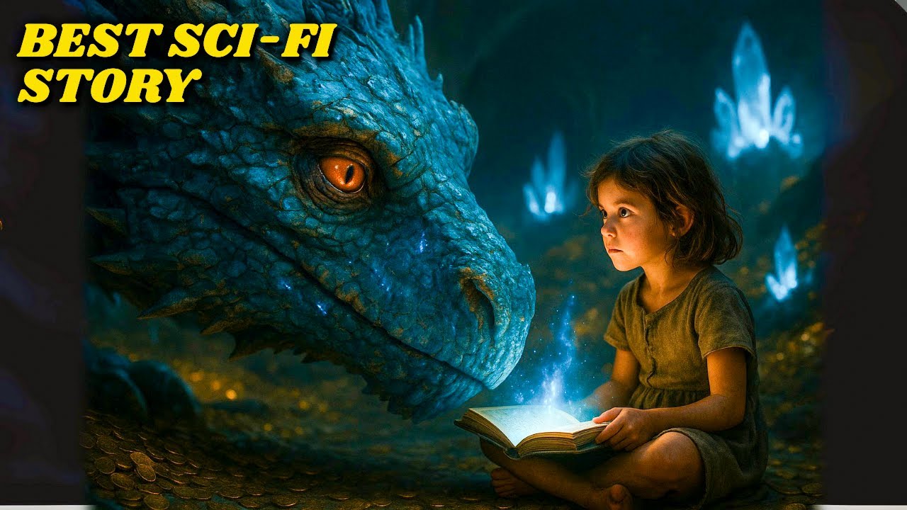 The Ancient Dragon Was Dying—Until a human girl sat beside him and told a story | HFY Sci-fi Story