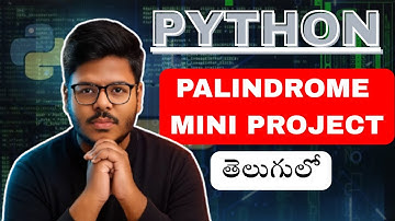 Mini Project: Palindrome Checker in Python | Beginner Friendly