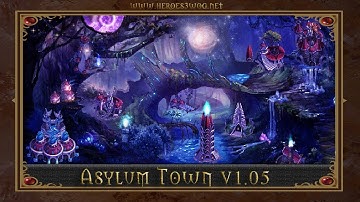 Asylum Town v1.05 VCMI - Heroes of Might and Magic 3 mod