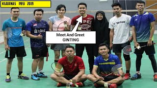 Anthony Ginting Meet and Greet | Kejurnas PBSI 2019