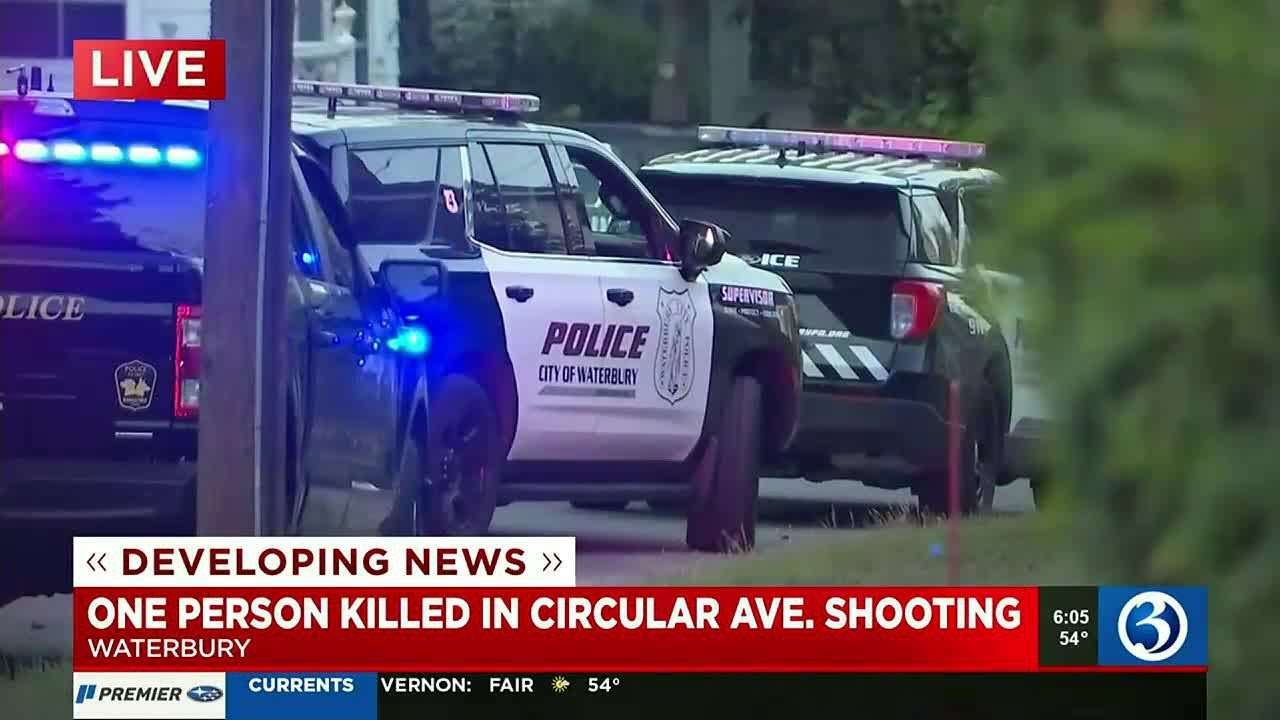 VIDEO: Police seek suspect in deadly Waterbury shooting - YouTube
