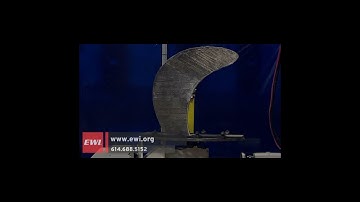 High Skew Propeller Blade Build Using Large-scale Robotic Gantry DED System
