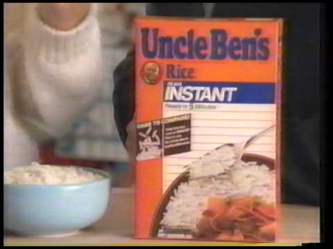 Uncle Ben's Rice commercial late 80s - YouTube