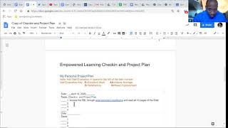 PBL-1 Task #1 "Check-in And Project Plan"
