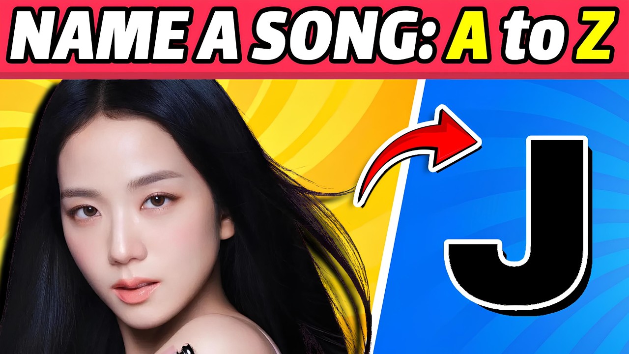 Name A Kpop Song From A To Z | Song Association Challenge 2026 🎶