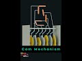 Multi Cam Mechanism Animation | Mechanical Motion Engineering #shorts