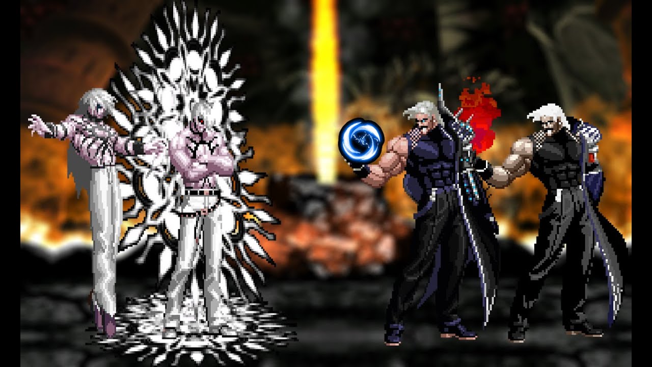[KOF MUGEN] O-Iori XIII WF(Updated) VS Hunter & New Final Rugal - YouTube