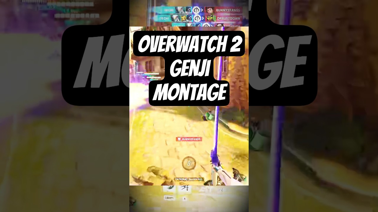 Genji slaying FIVE! ⚔️