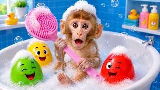 BATH SONG 🧼 | Let's Take a Bath | Fun Bath Time Song | RooRoo Nursery Rhymes &amp; Kids Songs