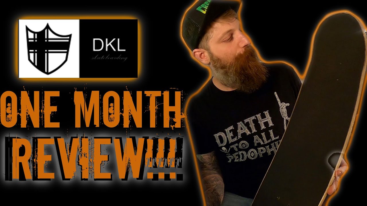 SKATING DKL RUBBER GRIP FOR A MONTH!!! DKL Rubber Grip Tape YouTube